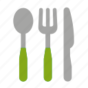 kitchen, cutlery, food, fork, spoon, utensils, restaurant