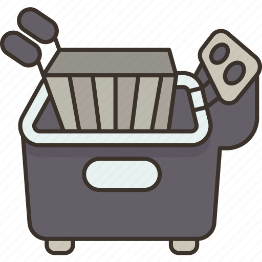 Deep, fryer, food, cooking, crispy icon - Download on Iconfinder