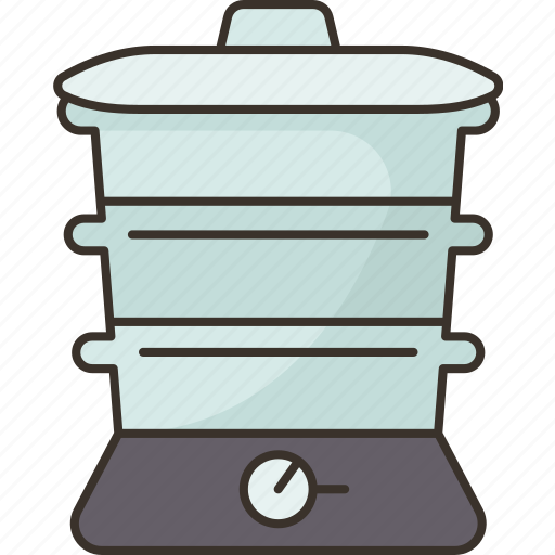 Food, steamer, kitchen, appliance, cooking icon - Download on Iconfinder