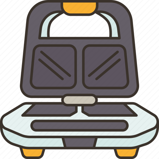 Sandwich, toaster, kitchen, appliance, breakfast icon - Download on Iconfinder