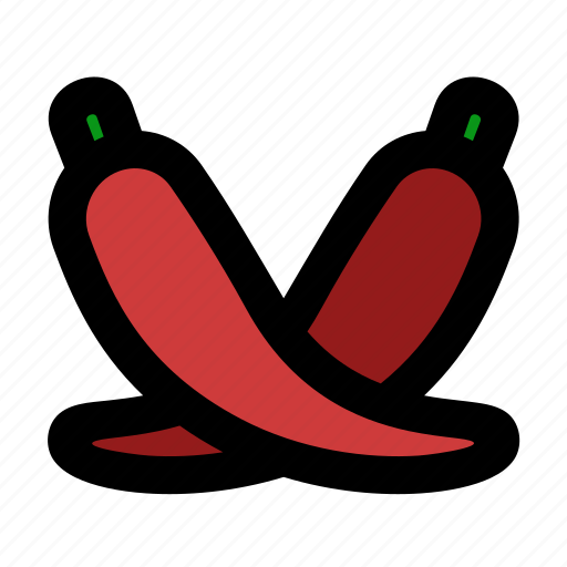 Chili, cooking, kitchen, spicy icon - Download on Iconfinder