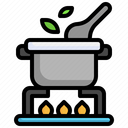 Boiled, cooking, food, cook, pot, pan, cooked icon - Download on Iconfinder