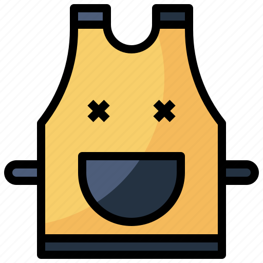 Apron, cloth, fashion, food, kitchen, protection, restaurant icon - Download on Iconfinder