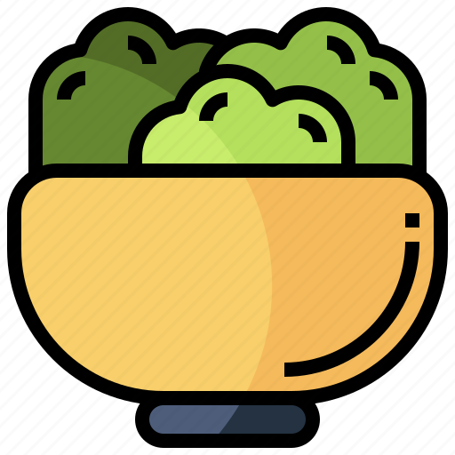 Bowl, cooking, cutlery, equipment, food, restaurant, salad icon - Download on Iconfinder