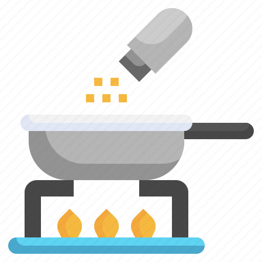 Cook, fries, cooking, food, pot, pan, cooked icon - Download on Iconfinder