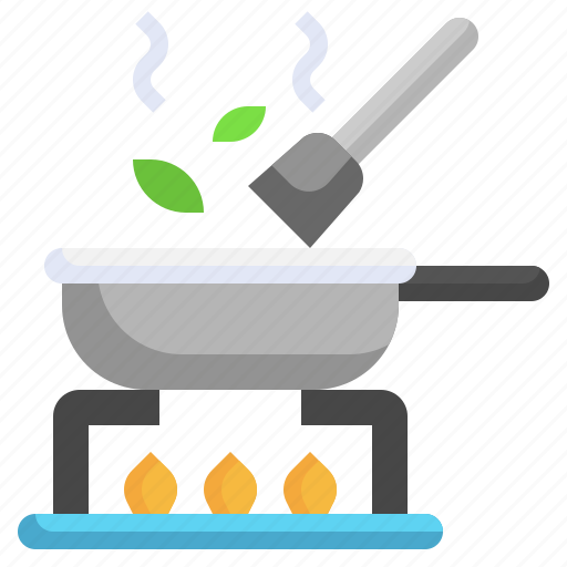 Fry, cooking, food, cook, pot, pan, cooked icon - Download on Iconfinder