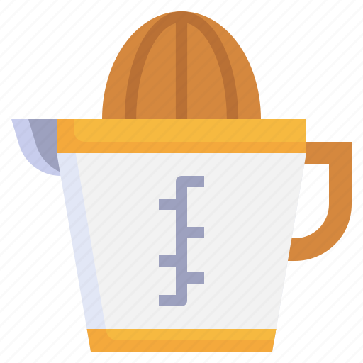 Squeezer, orange, food, restaurant, kitchenware, equipment, tools icon - Download on Iconfinder