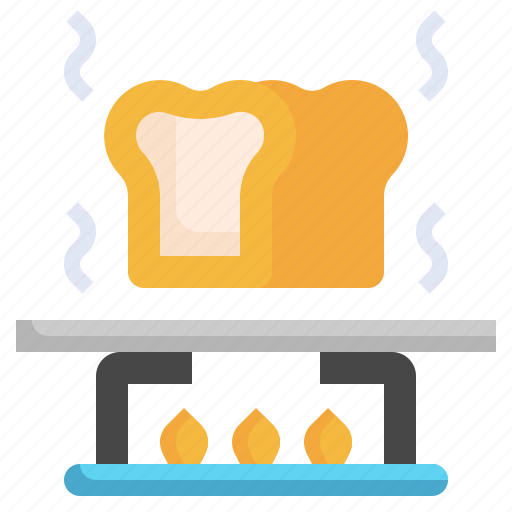 Toast, food, kitchenware, bakery, breakfast icon - Download on Iconfinder