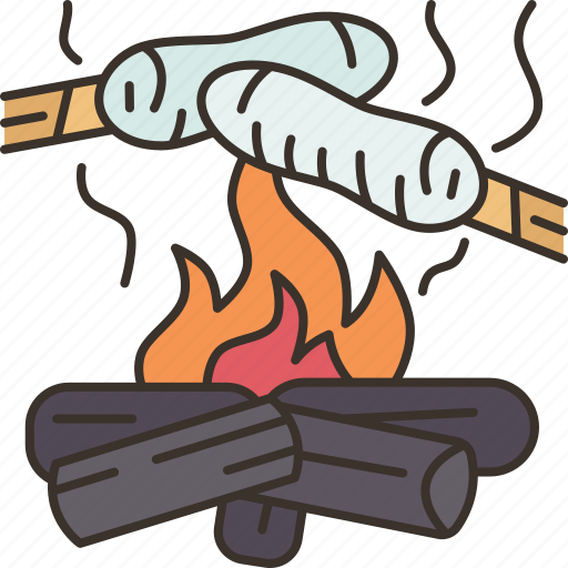 Cooking, backwoods, bonfire, grill, camping icon - Download on Iconfinder
