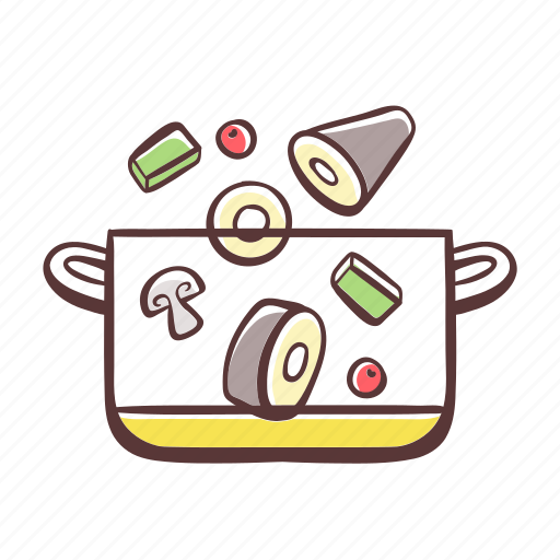 Add, pot, cooking, food, ingredients icon - Download on Iconfinder