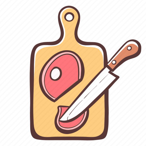 Cut, cooking, food, knife icon - Download on Iconfinder