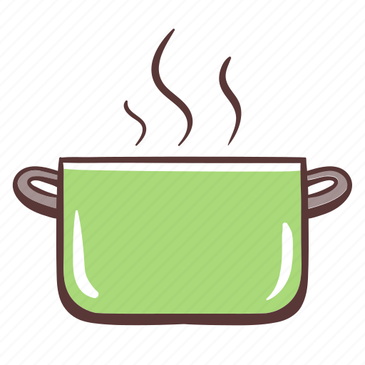 Pan, cooking, kitchen, boil, food icon - Download on Iconfinder