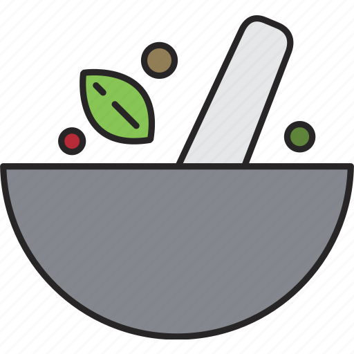 Bowl, food, grind, meal, mix, spice icon - Download on Iconfinder