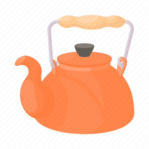 Cartoon, drink, kettle, kitchen, tea, teapot, water icon - Download on Iconfinder