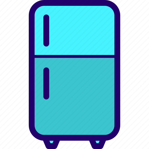Appliance, freezer, fridge, kitchen, refridgerator icon - Download on Iconfinder