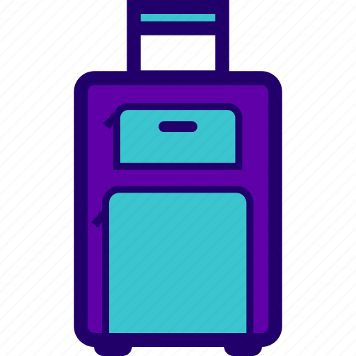 Bag, carry, luggage, on, suitcase icon - Download on Iconfinder