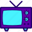 broadcast, old, television, tv 