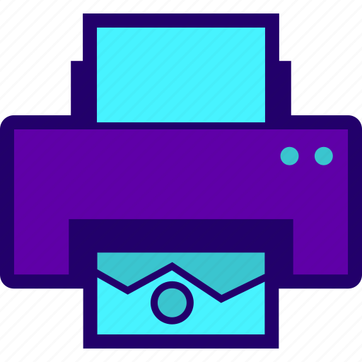 Device, document, file, letter, print, printer icon - Download on Iconfinder