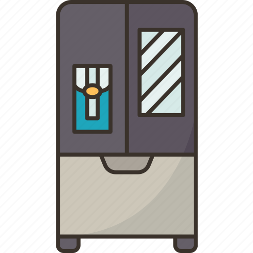 Fridge, refrigerator, kitchen, home, appliance icon - Download on Iconfinder