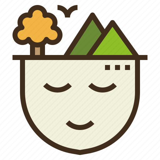 Calm, enjoy, environment, green, nature, relax icon - Download on Iconfinder