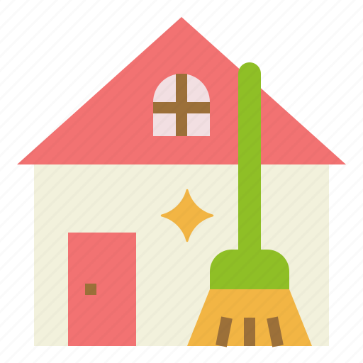 Clean, house, housekeeping, service, sweep icon - Download on Iconfinder