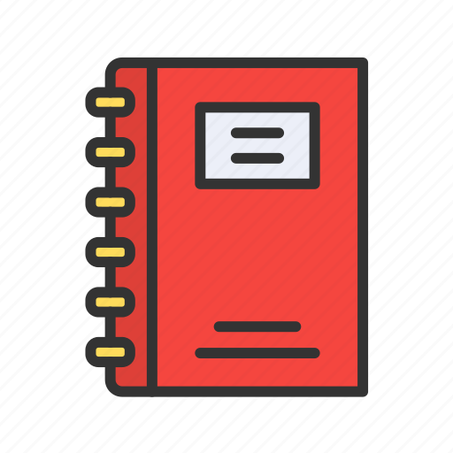 Note book, taking notes, record, book, notepad, pencil, papers icon - Download on Iconfinder