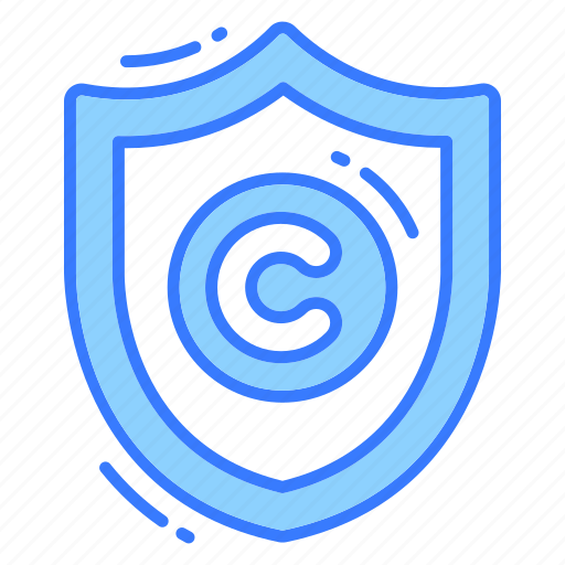 Secure, protection, security, copyright, law, safety, shield icon - Download on Iconfinder