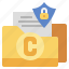 copyright, document, files, folders, script, secure, writing 