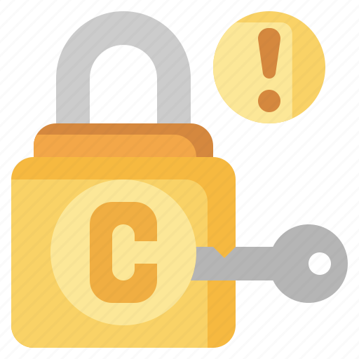 Copyright, law, lock, locked, protected, security icon - Download on Iconfinder