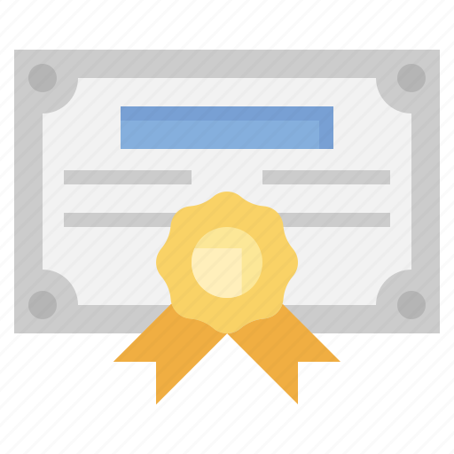 Certificate, contract, degree, files, folders, miscellaneous, patent icon - Download on Iconfinder