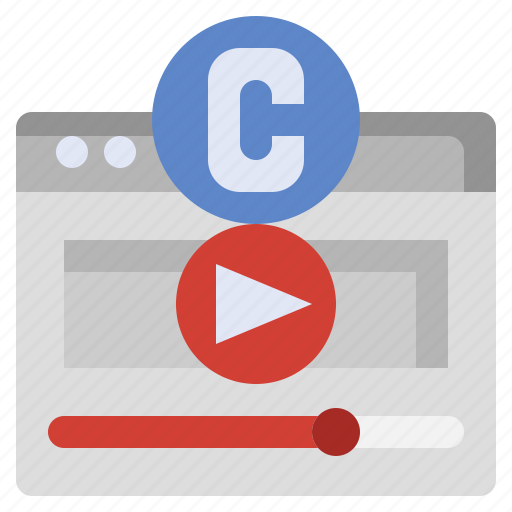 Copyright, multimedia, music, protected, secure, shield, video icon - Download on Iconfinder