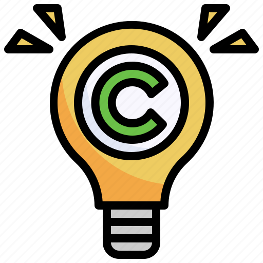 Idea, creativity, light, bulb, copyright, innovation icon - Download on Iconfinder