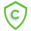 copyright, shield, protection, security 