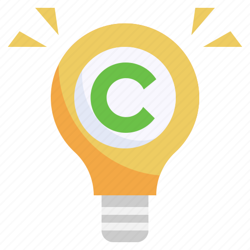 Idea, creativity, light, bulb, copyright, innovation icon - Download on Iconfinder