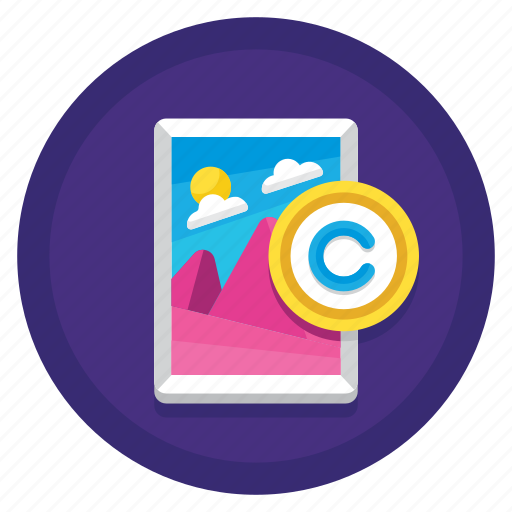 Artwork, copyrighted, copyrighted artwork, copyrighted image, copyrighted photo icon - Download on Iconfinder