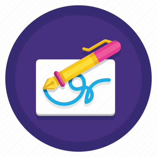 Handwriting, sign, signature icon - Download on Iconfinder