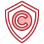 copyright, shield, protection, security 