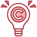 idea, creativity, light, bulb, copyright, innovation