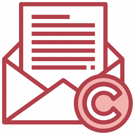 Mail, intellectual, property, copyright, communications, envelope icon - Download on Iconfinder