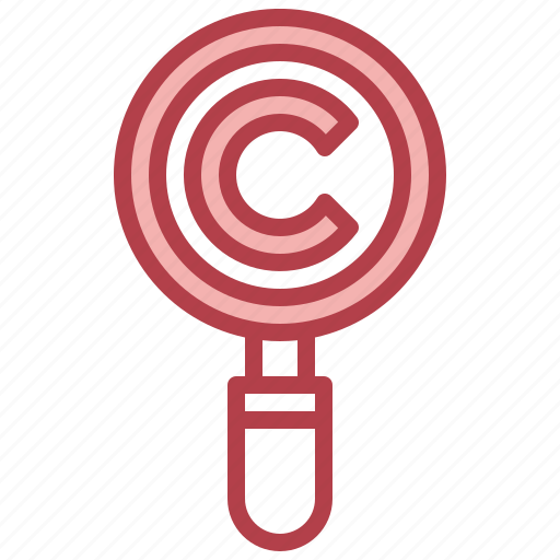 Search, magnifying, glass, intellectual, property, copyright, loupe icon - Download on Iconfinder