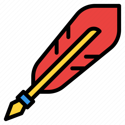 Feather, pen, writing, copywriting icon - Download on Iconfinder