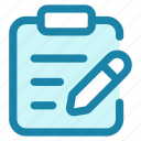 task, list, checklist, business, clipboard