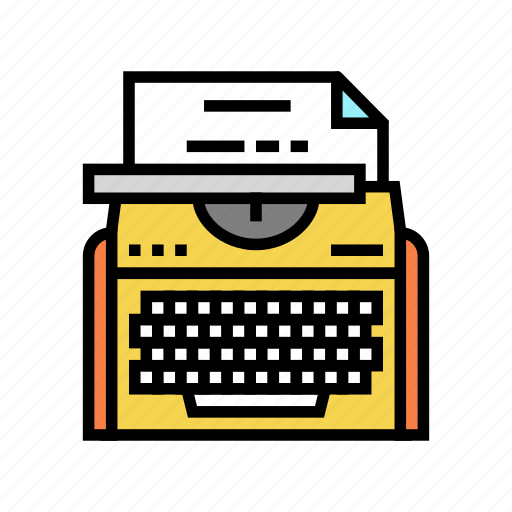 Typewriter, equipment, copywriting, content, strategy, online icon - Download on Iconfinder