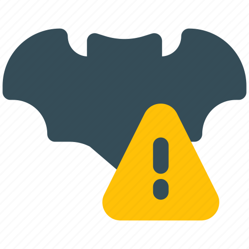 Bat, warning, coronavirus, alert icon - Download on Iconfinder
