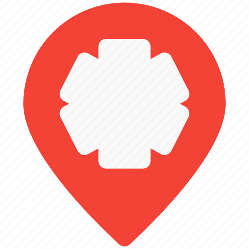 Emergency, coronavirus, pin, location icon - Download on Iconfinder