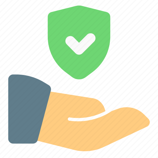 Hand, protection, coronavirus, shield icon - Download on Iconfinder