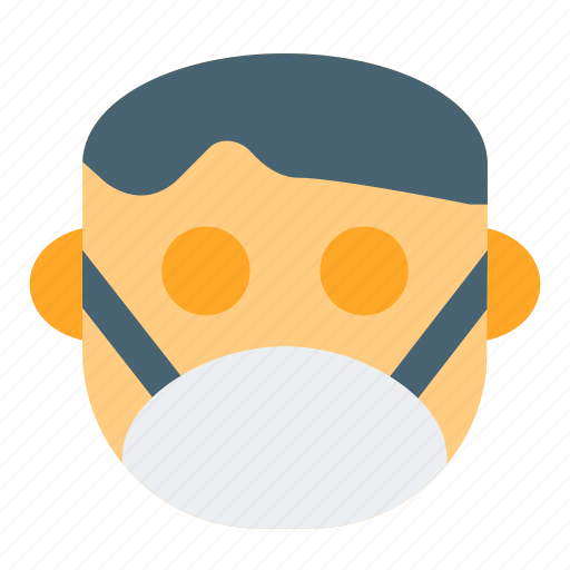 Man, wear, mask, coronavirus icon - Download on Iconfinder