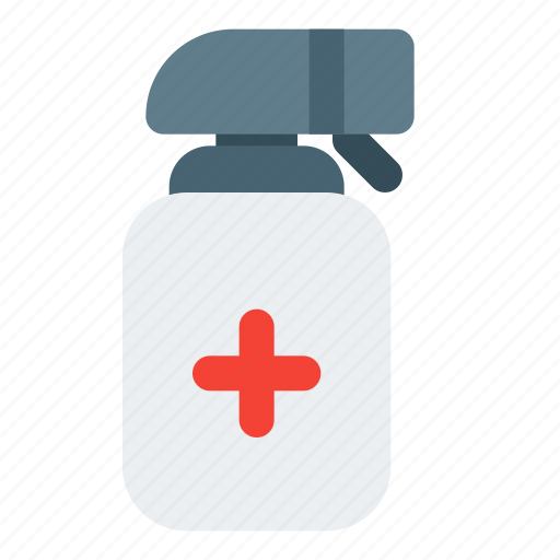 Spray, medical, coronavirus, bottle icon - Download on Iconfinder