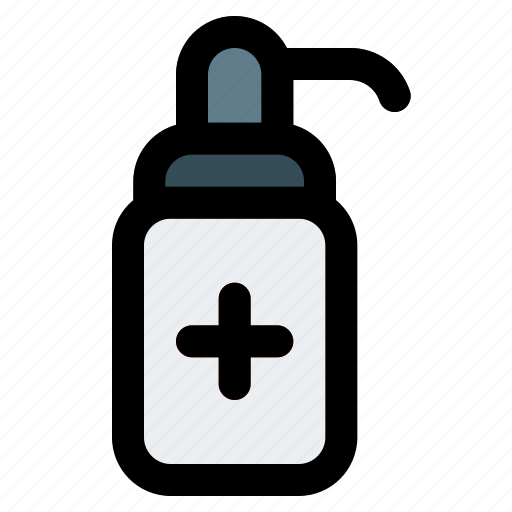 Hand, sanitizer, bottle, coronavirus icon - Download on Iconfinder