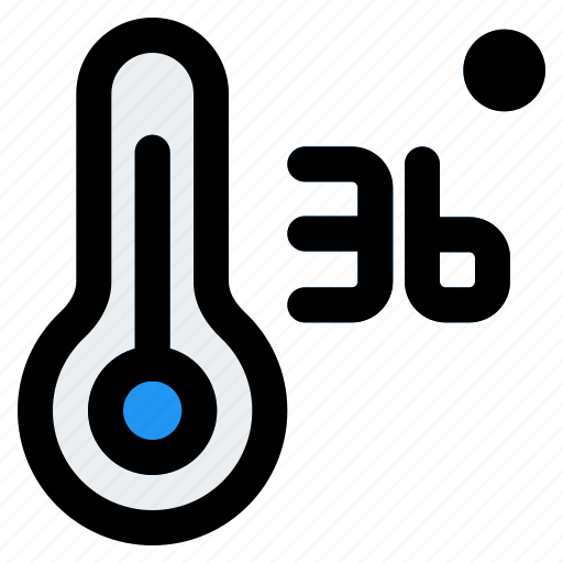 Thermometer, degree, normal, coronavirus icon - Download on Iconfinder